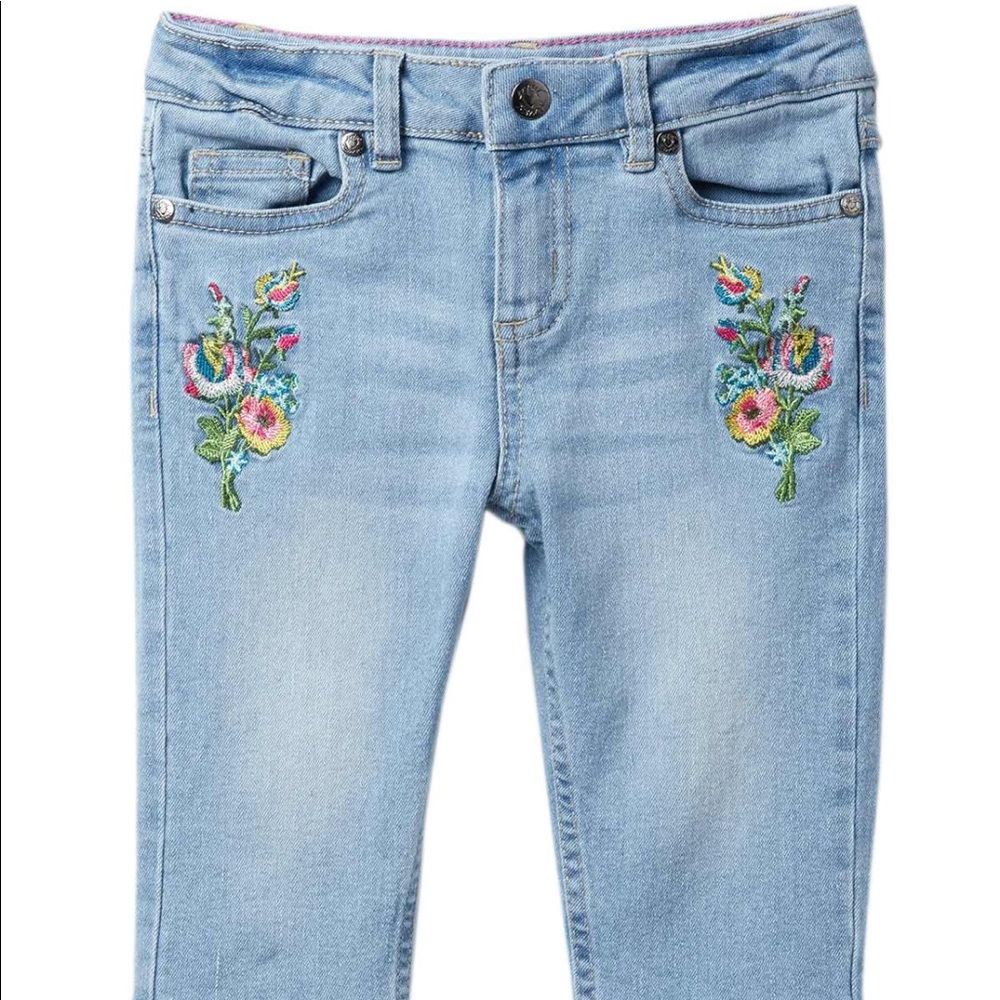 Juicy Couture  Floral Embroidered Jeans
